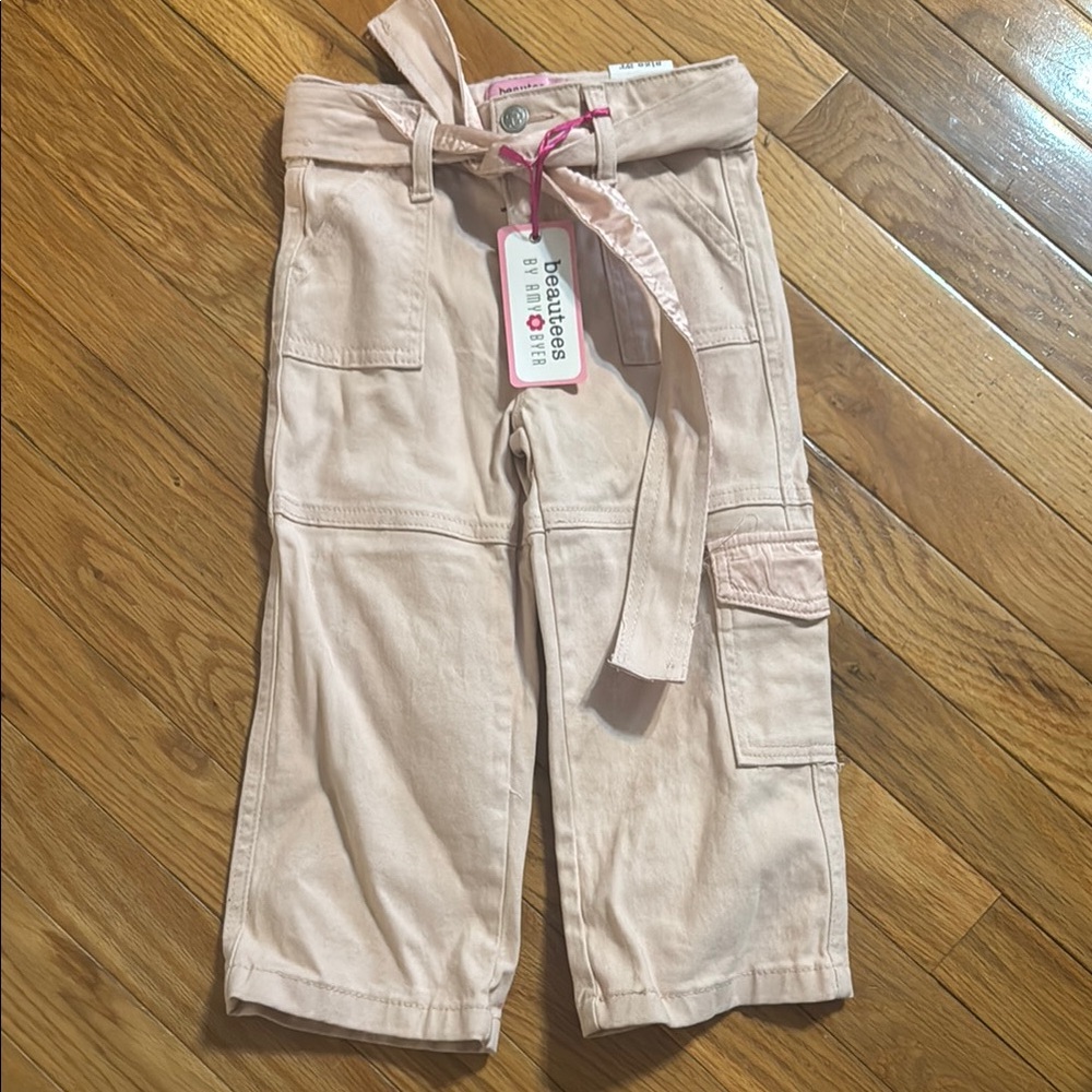 Beautees by Amy Byer Pink Cargo Pants for Kids